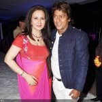 Music Director Aadesh with Poonam Dhillo