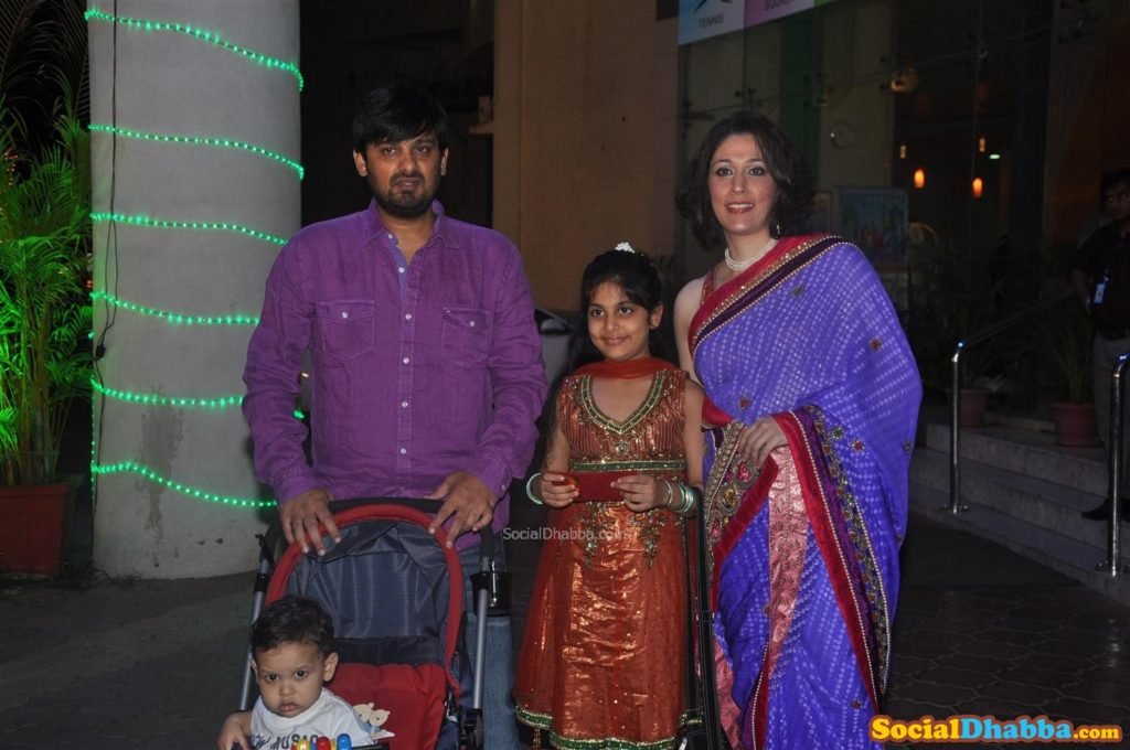 Singer Wajid with family