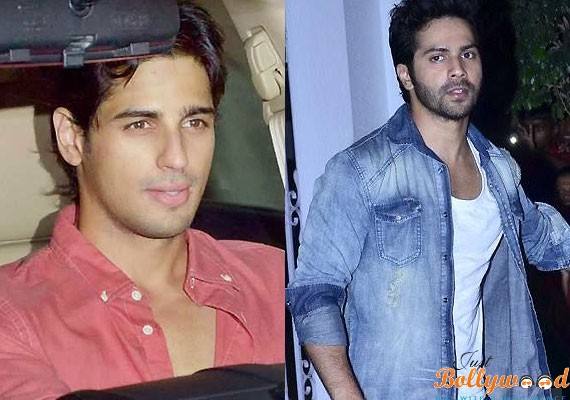 Sidharth Malhotra and Varun Dhawan