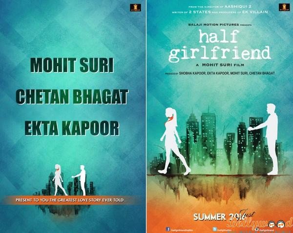 Half Girlfriend movie first look poster