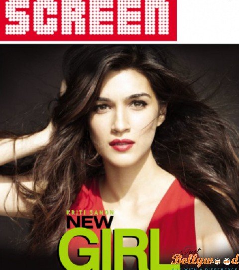 Kriti Sanon on Screen cover page