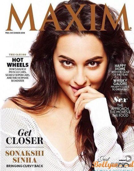 Sonakshi Sinha covers Maxim