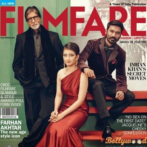 Shamitabh team on Filmfare coverpage