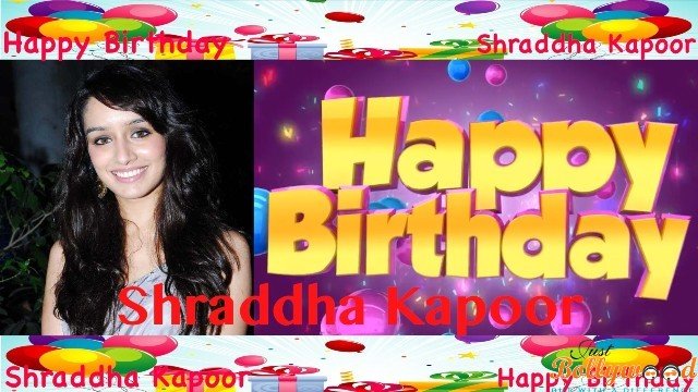 Happy Birthday shraddha Kapoor