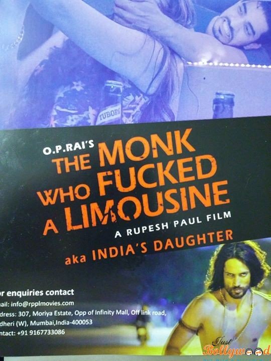 monk who fucked limo poster
