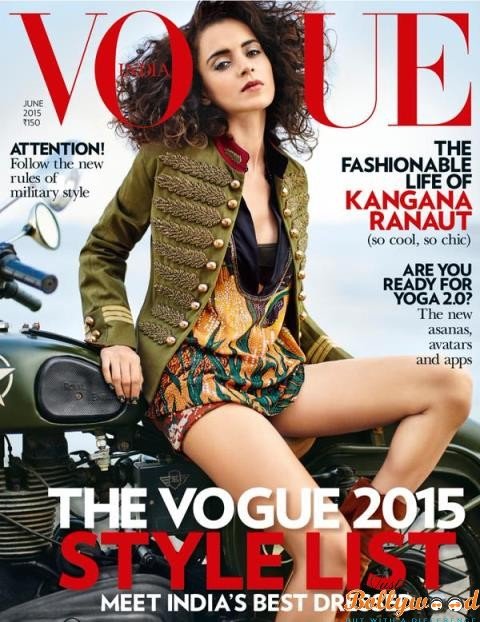 Kangana Ranaut Vogue India Magazine