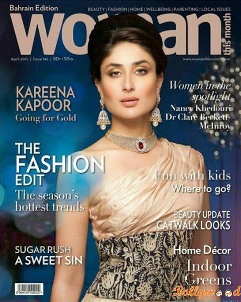 Kareena Kapoor Covers Bahrain Edition of Woman Magazine 2015