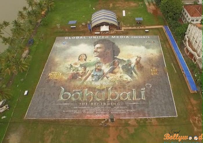bahubali 50k sq feet poster