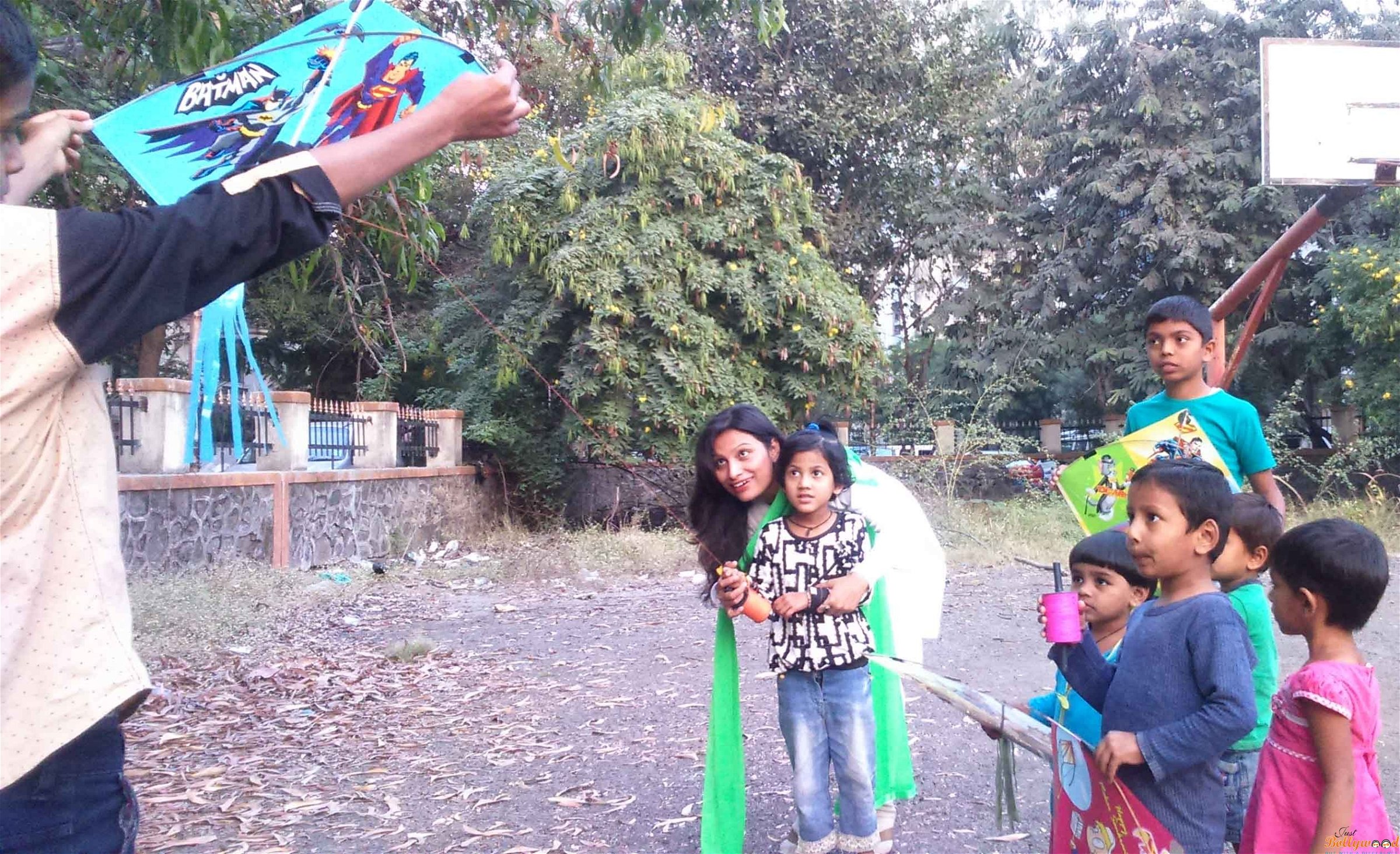 Kesariee Celebrating Kites with Children4