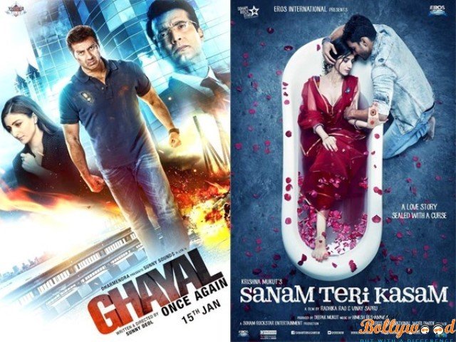 1st week box_office_report_Ghayal Once Again and Sanam Teri Kasam