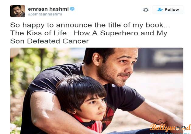 first look of Emraan Hashmi book