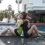 Kainaat Arora and Sucheta Pal on Zumba Dance Fitness Party