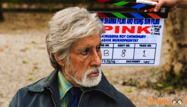 first look of amitabh in pink