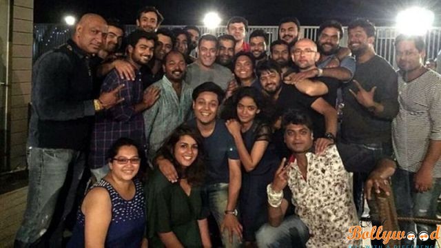 Salman Khan Rolls Crew Members