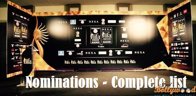 IFFA 2016 Complete nomination list