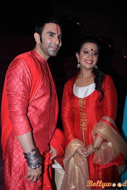 Sandip Soparrkar with Amruta Phadnis