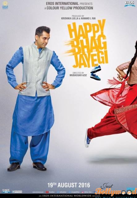 happy bhag jayegi poster