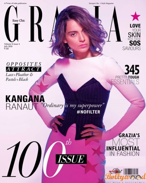 kangana-ranaut-on-grazia-cover page
