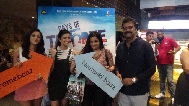 Director Krishnayadav Yagnik , Priyanka Raina with Cast of Days of TAFREE
