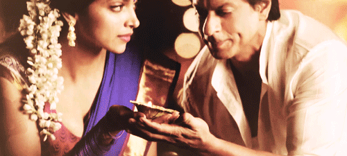 Deepika And Shah Ruk Khan