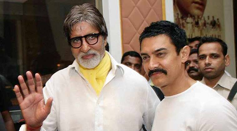 Big B and Aamir Khan