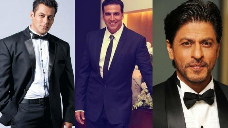 SRK, Salman & Akshay Kumar