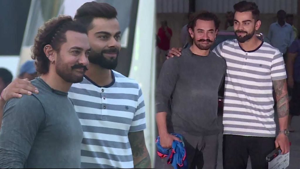 Aamir Khan and Virat Kohli unite to promote Secret Superstar