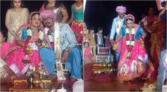 Bharti Singh Ties a knot