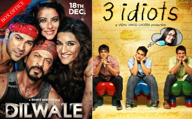 Box Office Dilwale Beats 3 Idiots 0001