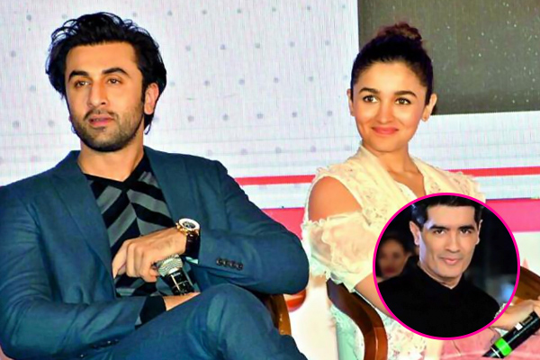 Manish Malothra Alia Bhatt and Ranbir Kapoor
