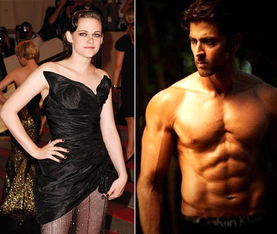 Kristen Stewart - Hrithik Roshan