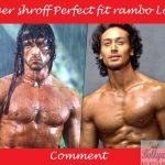 tiger shroff Perfect fit rambo look