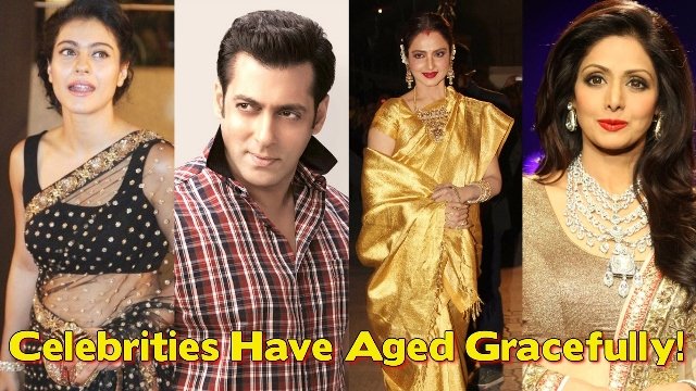 Bollywood Celebrities Aging Gracefully