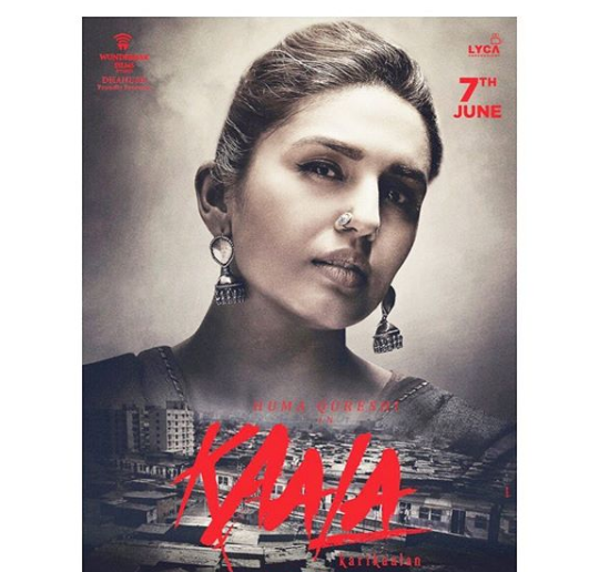 Catch Huma Qureshi’s first look in Kaala as Zareena both gripping & interesting