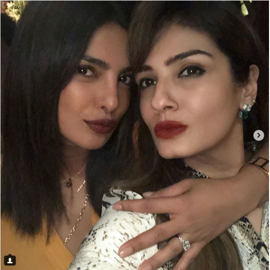 Priyanka Chopra With Her Engagement Ring