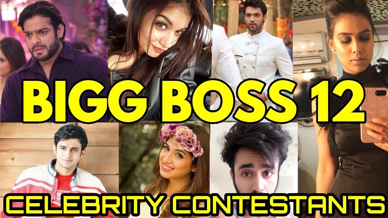 Bigg Boss 12 Contestants
