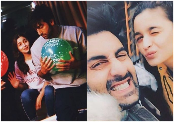 Alia And Ranbir Romantic Images