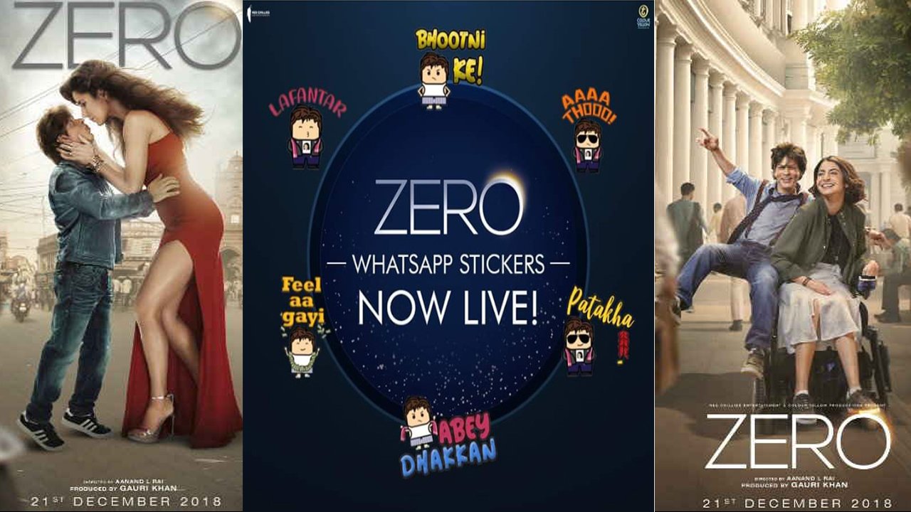 Zero Movie Whatsapp Stickers