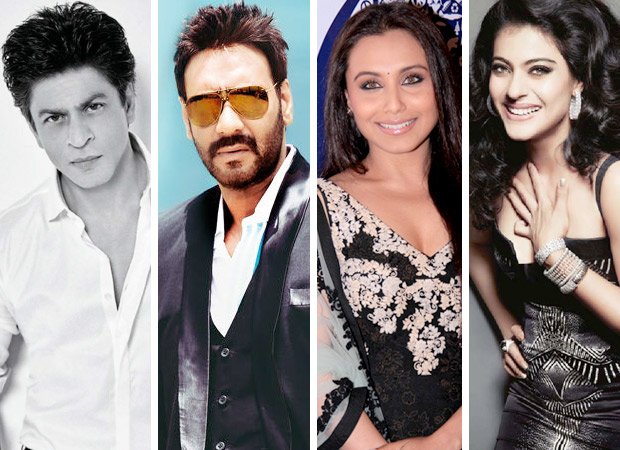Kajol, Ajay Devgan, Shah Rukh Khan and Rani Mukerji