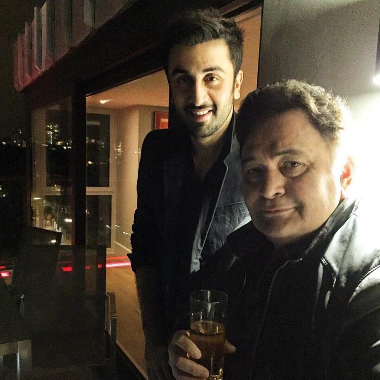 Rishi-Kapoor-Ranbir Kapoor