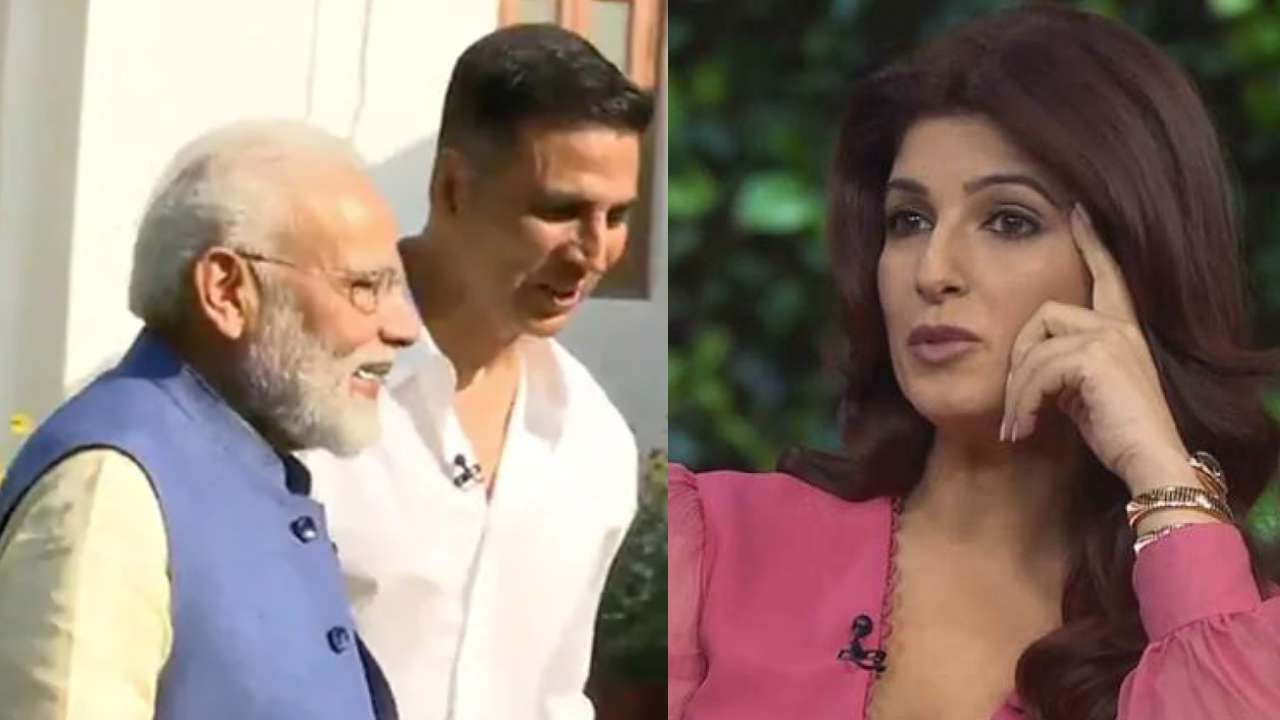 akshay kumar and modi on Twinkle