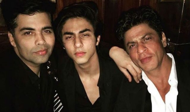 shh rukh khan aryan khan karan johar main