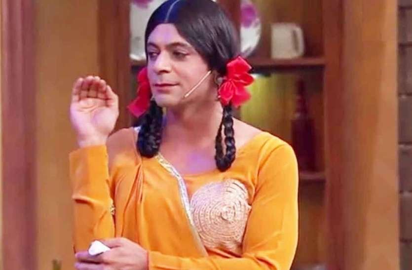 Actor Sunil Grover as his popular character Gutthi
