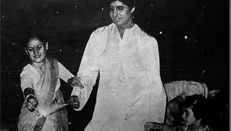 amitabh bachchan throwback picture on Diwali