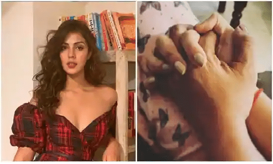 Rhea is back on Instagram