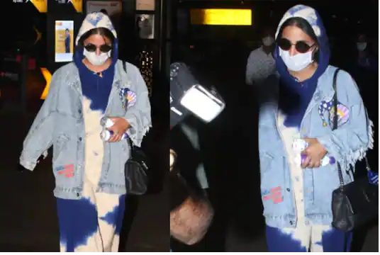 Hina Khan reaches Home