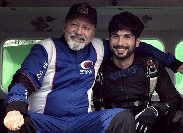 Shahid Kapoor shares a picture with father Pankaj Kapur to wish him on his 67th birthday