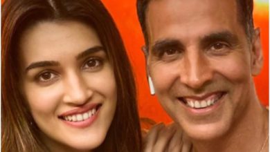 Kriti Sanon and Akshay Kumar