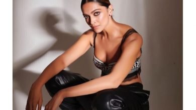 Deepika Padukones Versace bralette