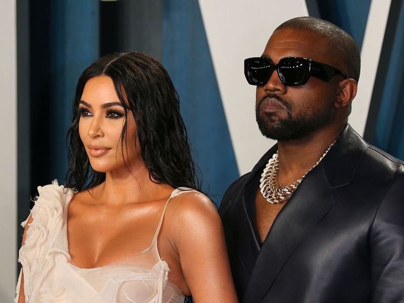 Kim-Kardashian and Kanye-West